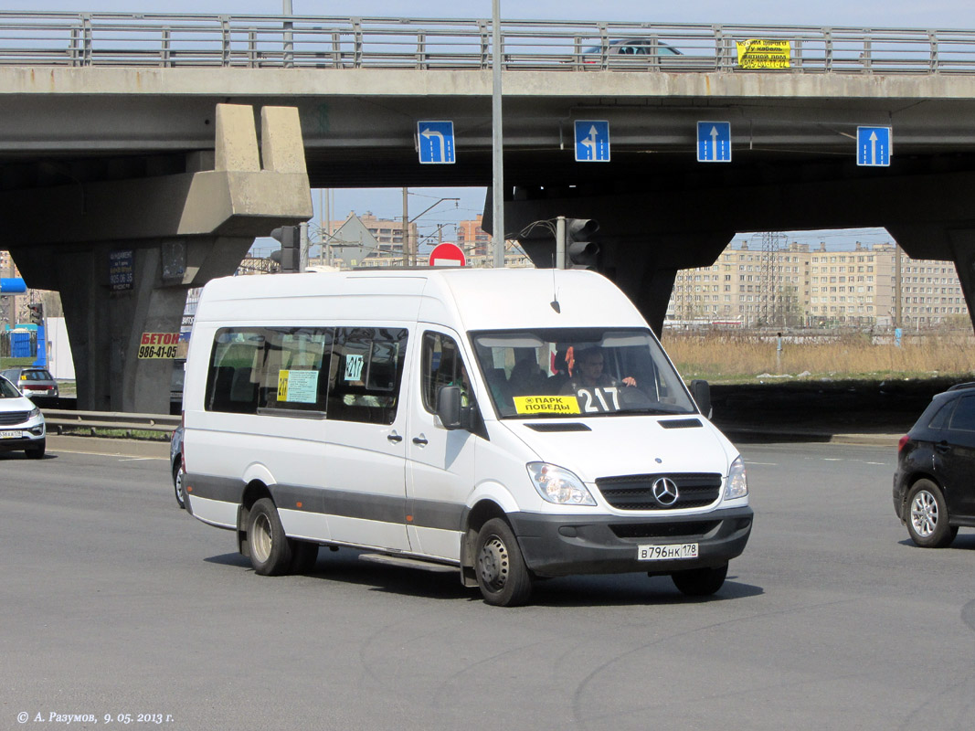 Санкт-Петербург, Луидор-22360C (MB Sprinter) № В 796 НК 178