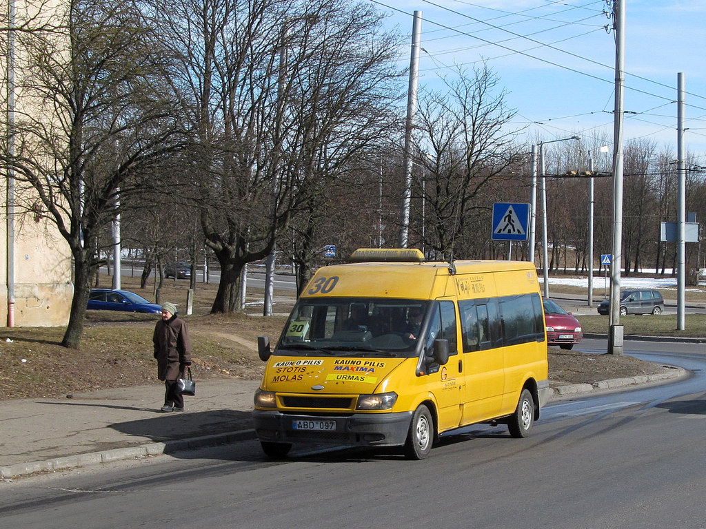 Литва, Ford Transit 85T300 № ABD 097