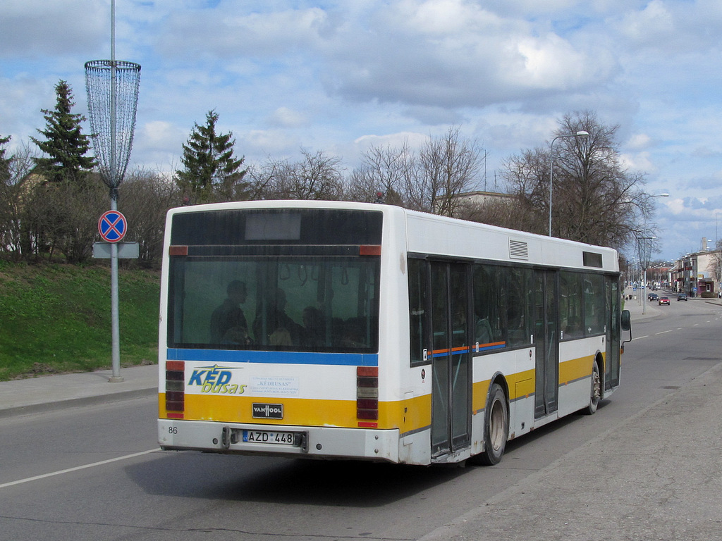 Литва, Van Hool A300 № 86