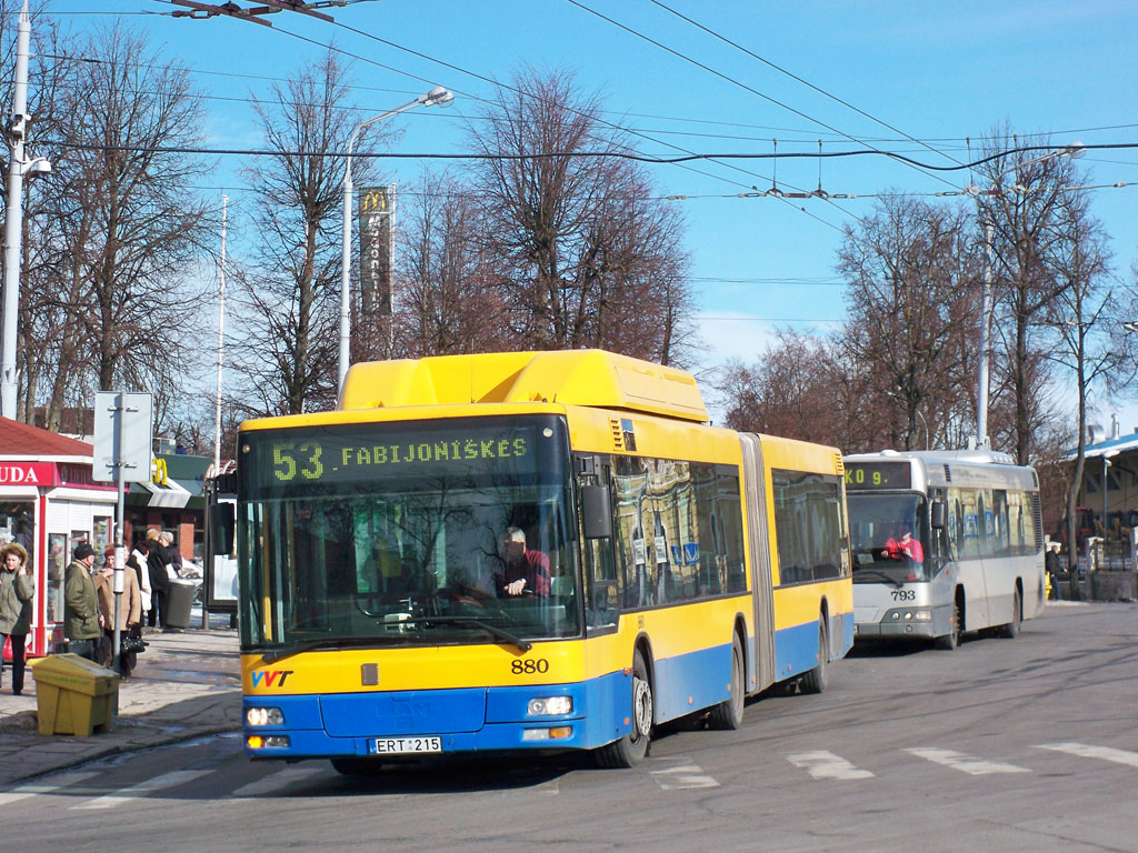 Litauen, MAN A23 NG313 CNG Nr. 880