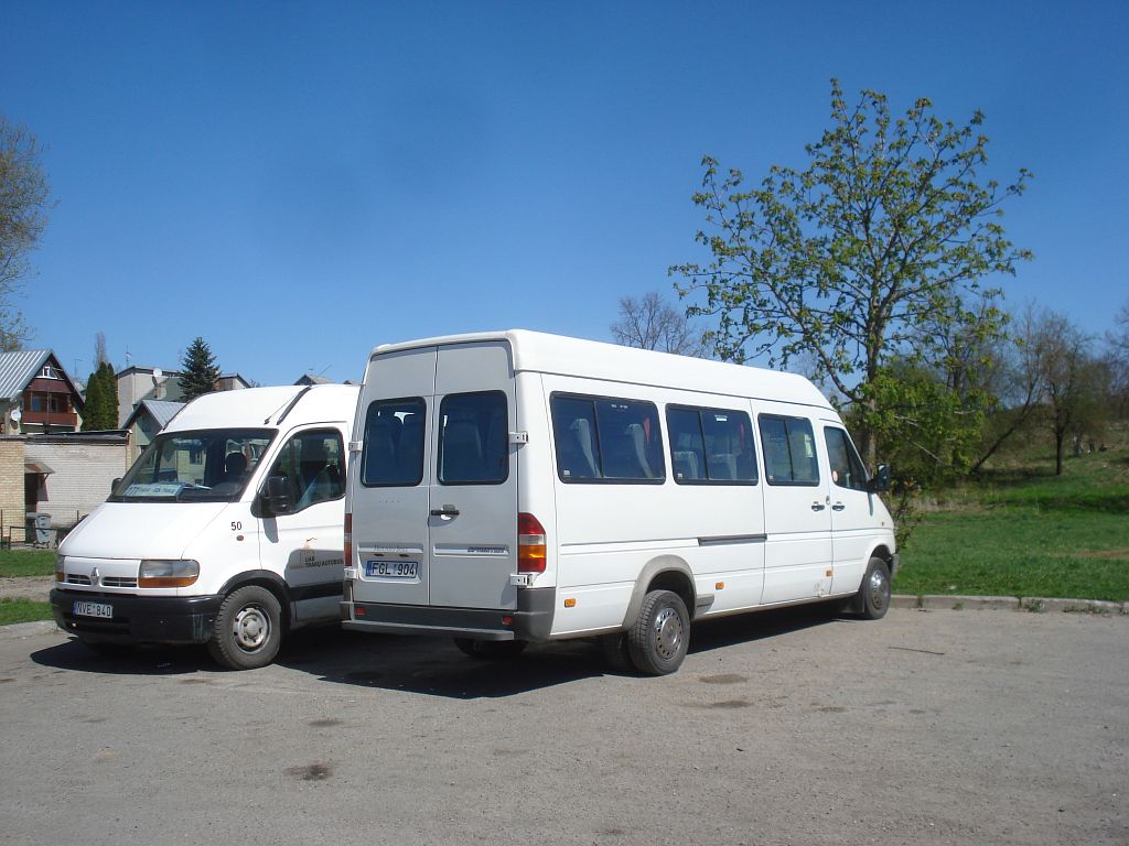 Литва, Mercedes-Benz Sprinter W904 412D № FGL 904