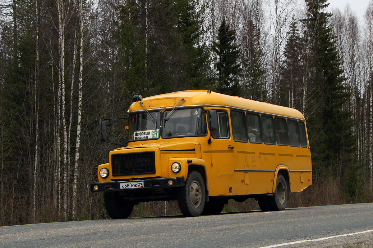 Архангельская область, КАвЗ-39765-023 (397653) (2005-2007) № К 580 ОК 29