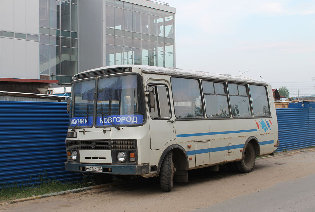 Нижегородская область, ПАЗ-3205-110 № М 443 АС 152