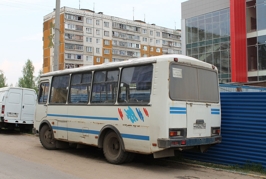 Нижегородская область, ПАЗ-3205-110 № М 443 АС 152