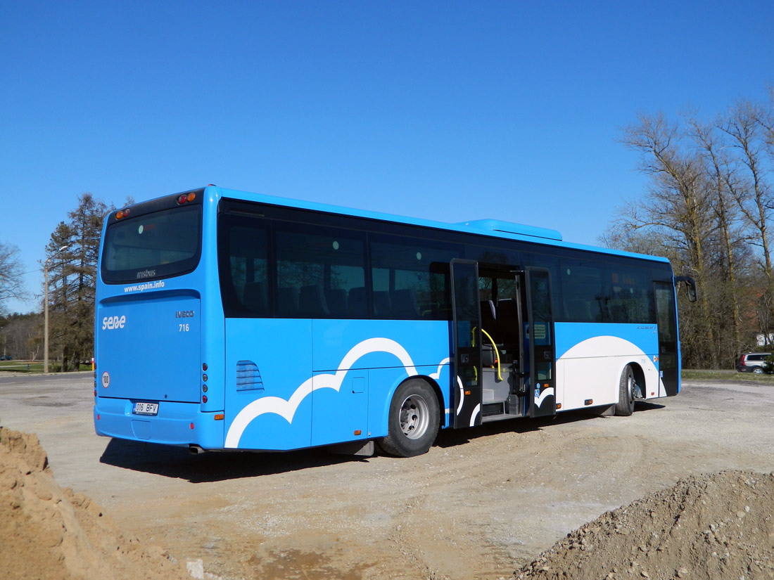 Эстония, Irisbus Crossway 12M № 716; Эстония — Ida-Virumaa — Автобусные станции, конечные остановки, площадки, парки, разное