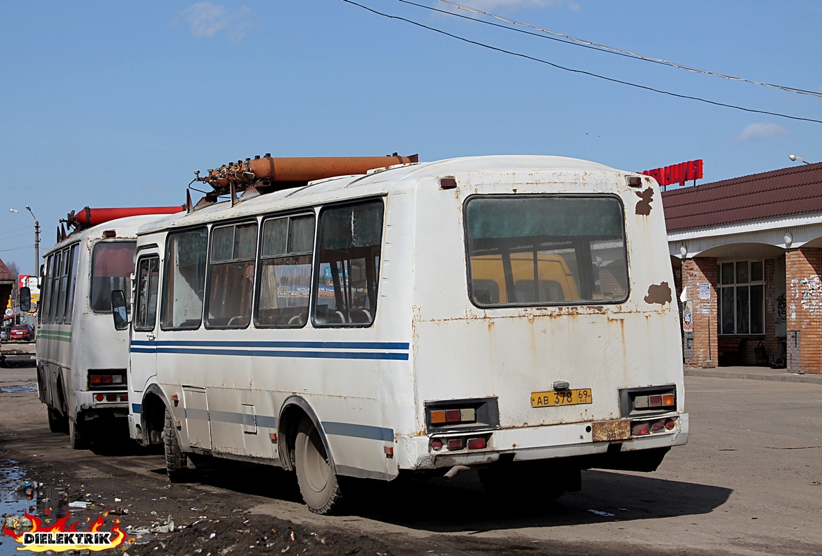 Тверская область, ПАЗ-3205-110 № АВ 378 69