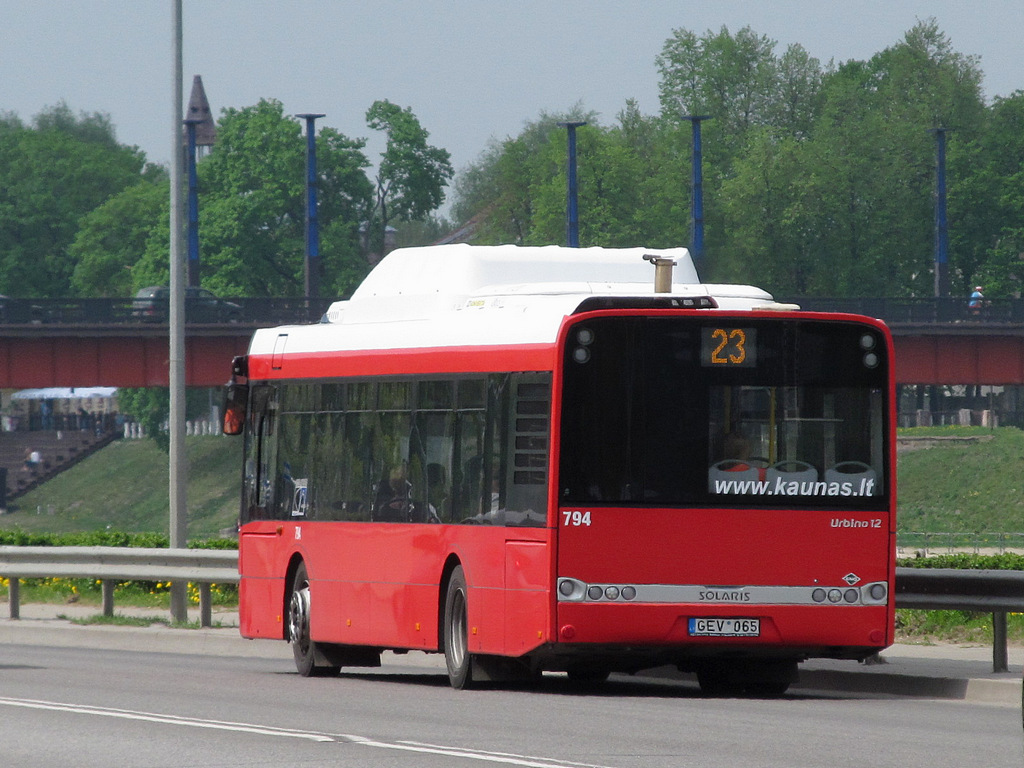 Литва, Solaris Urbino III 12 CNG № 794