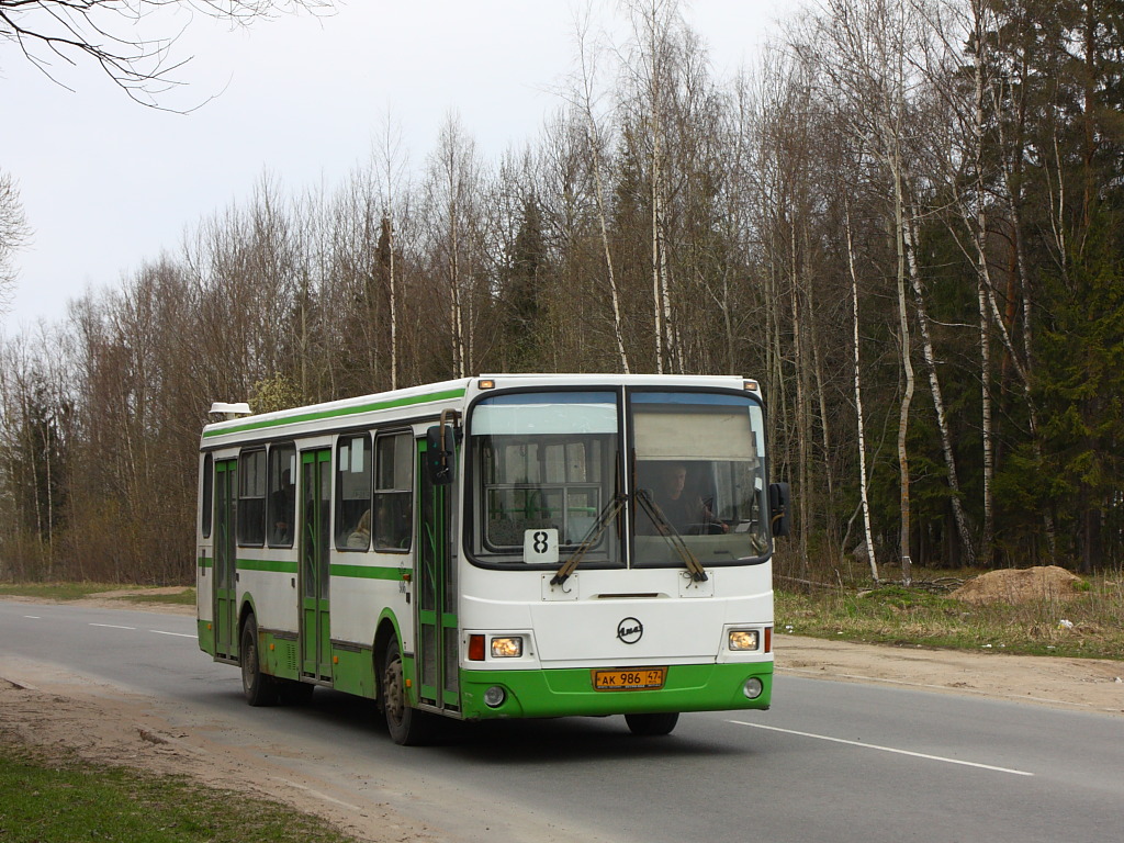 Ленинградская область, ЛиАЗ-5256.26 № 986