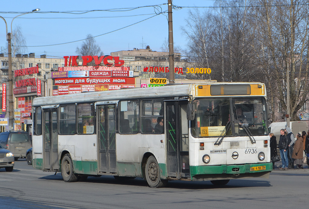 Санкт-Петербург, ЛиАЗ-5256.25 № 6936