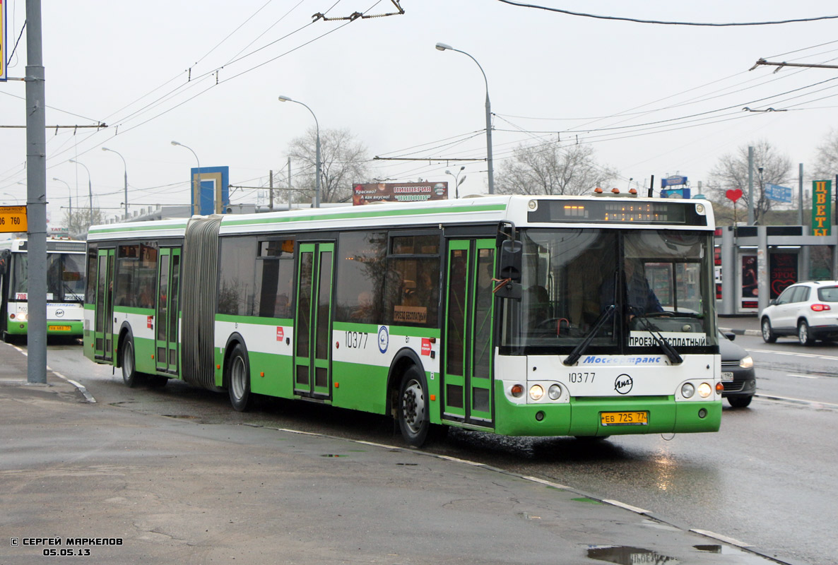 Moskau, LiAZ-6213.20 Nr. 10377