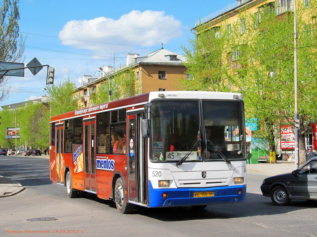 Sverdlovsk region, NefAZ-5299-20-32 Nr. 520