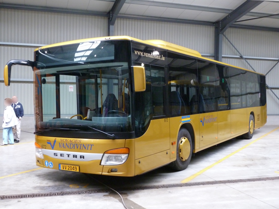 Люксембург, Setra S416NF № 672