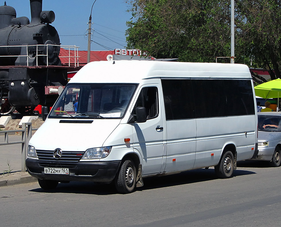 Ростовская область, Mercedes-Benz Sprinter W903 313CDI № В 722 МУ 161