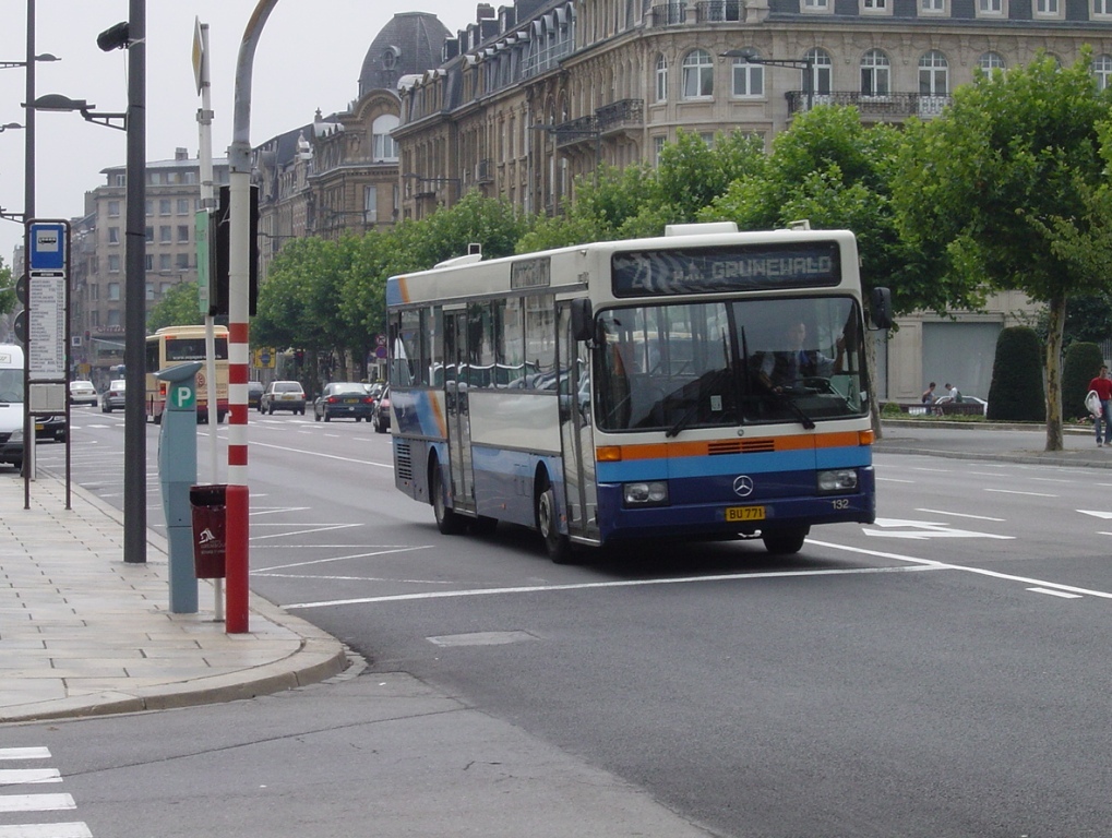 Люксембург, Mercedes-Benz O405 № 132