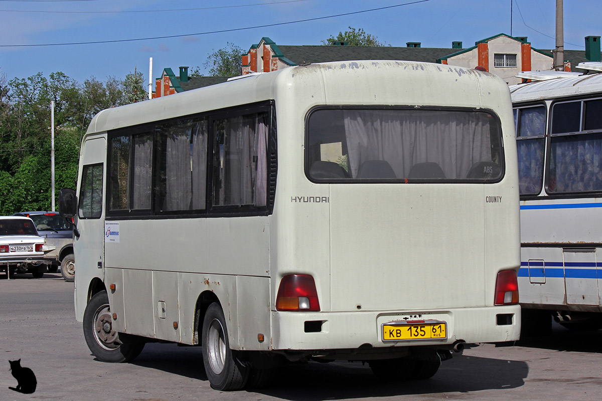 Ростовская область, Hyundai County SWB C08 (РЗГА) № КВ 135 61