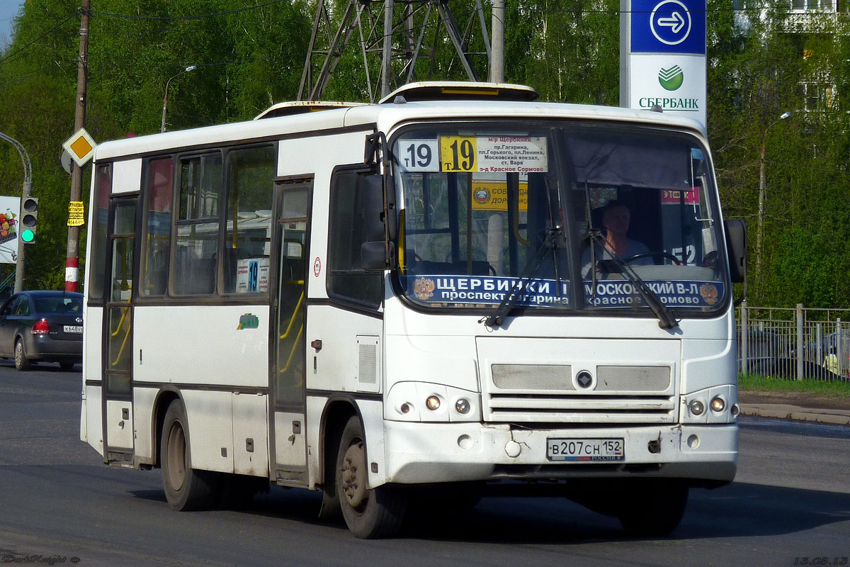 Нижегородская область, ПАЗ-320402-03 № В 207 СН 152