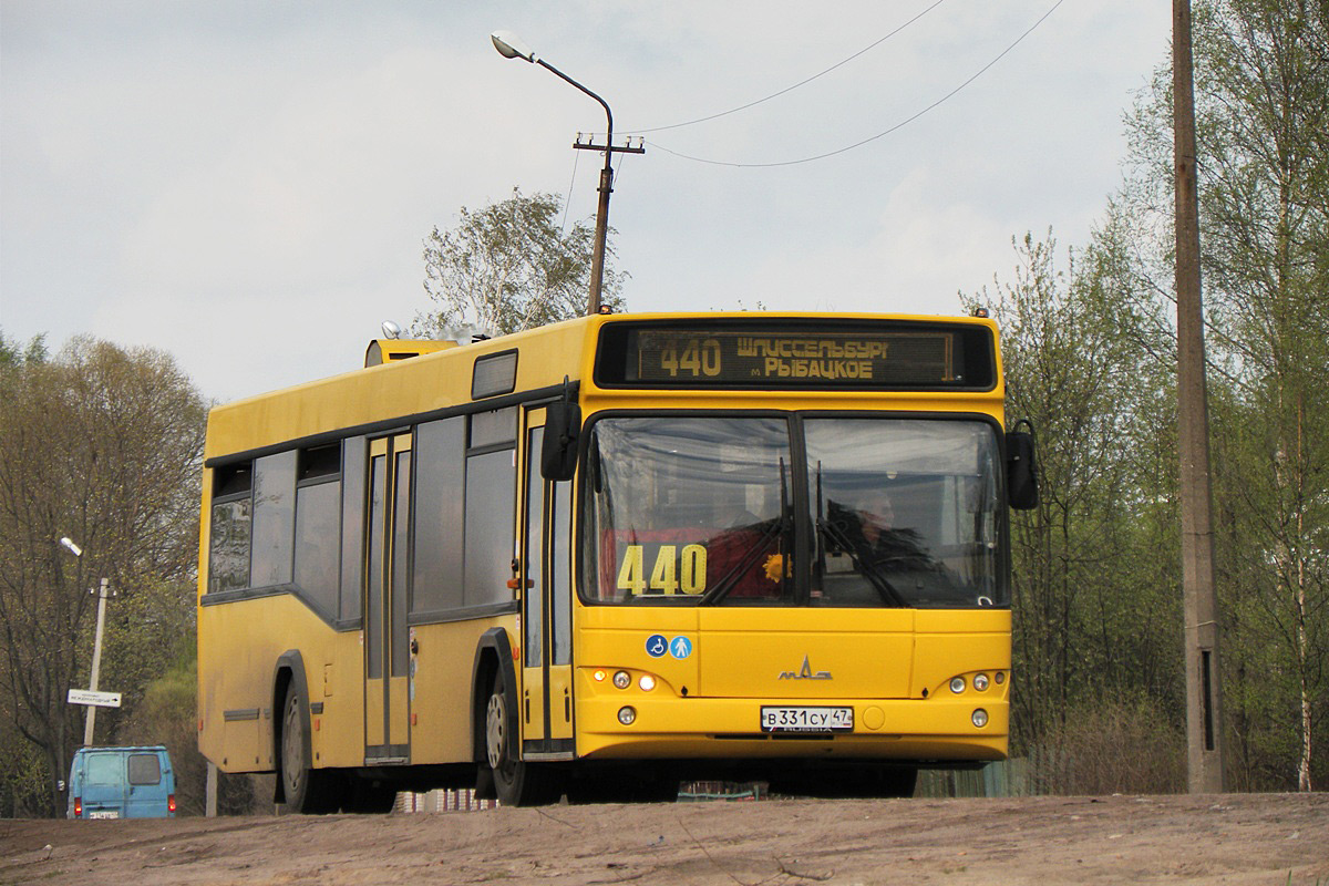 Ленинградская область, МАЗ-103.576 № В 331 СУ 47