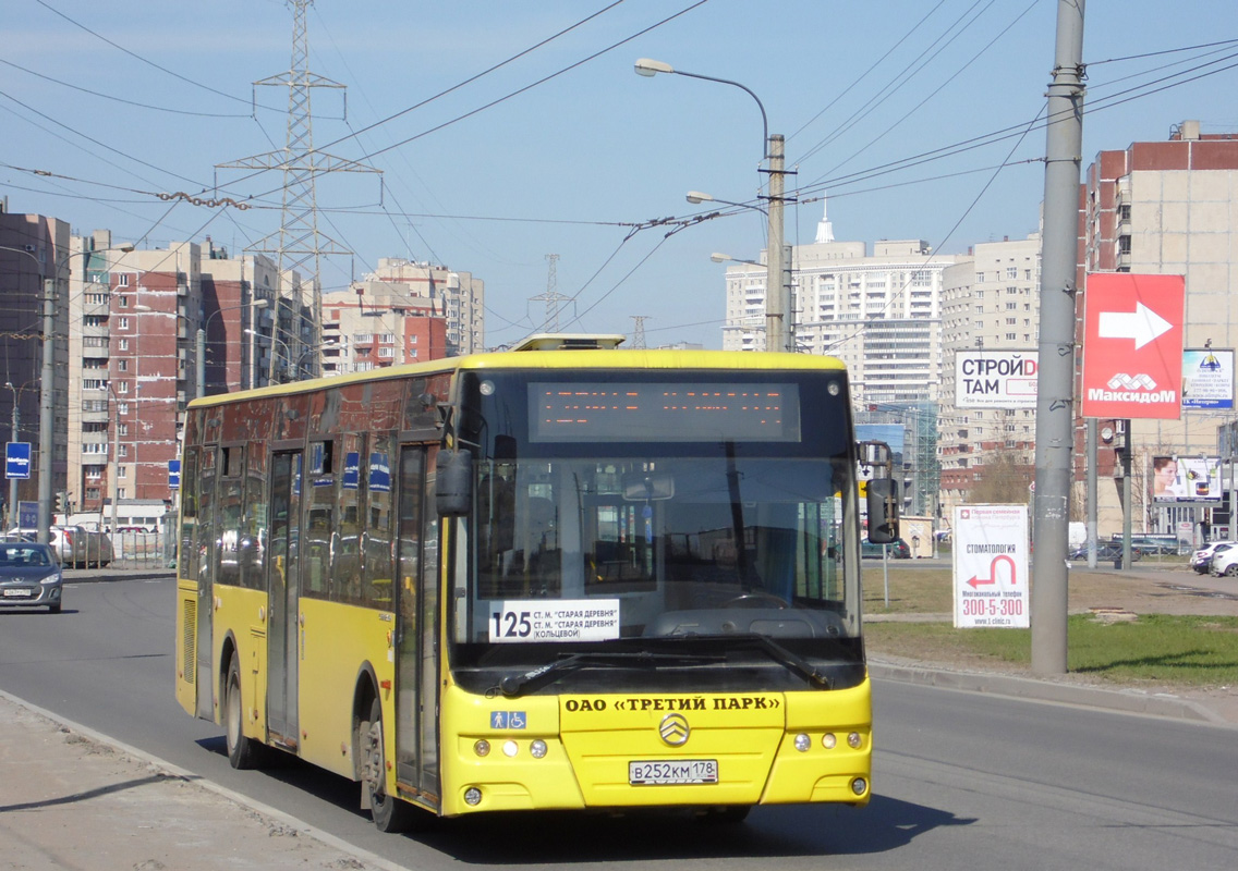 Санкт-Петербург, Golden Dragon XML6125CR № В 252 КМ 178