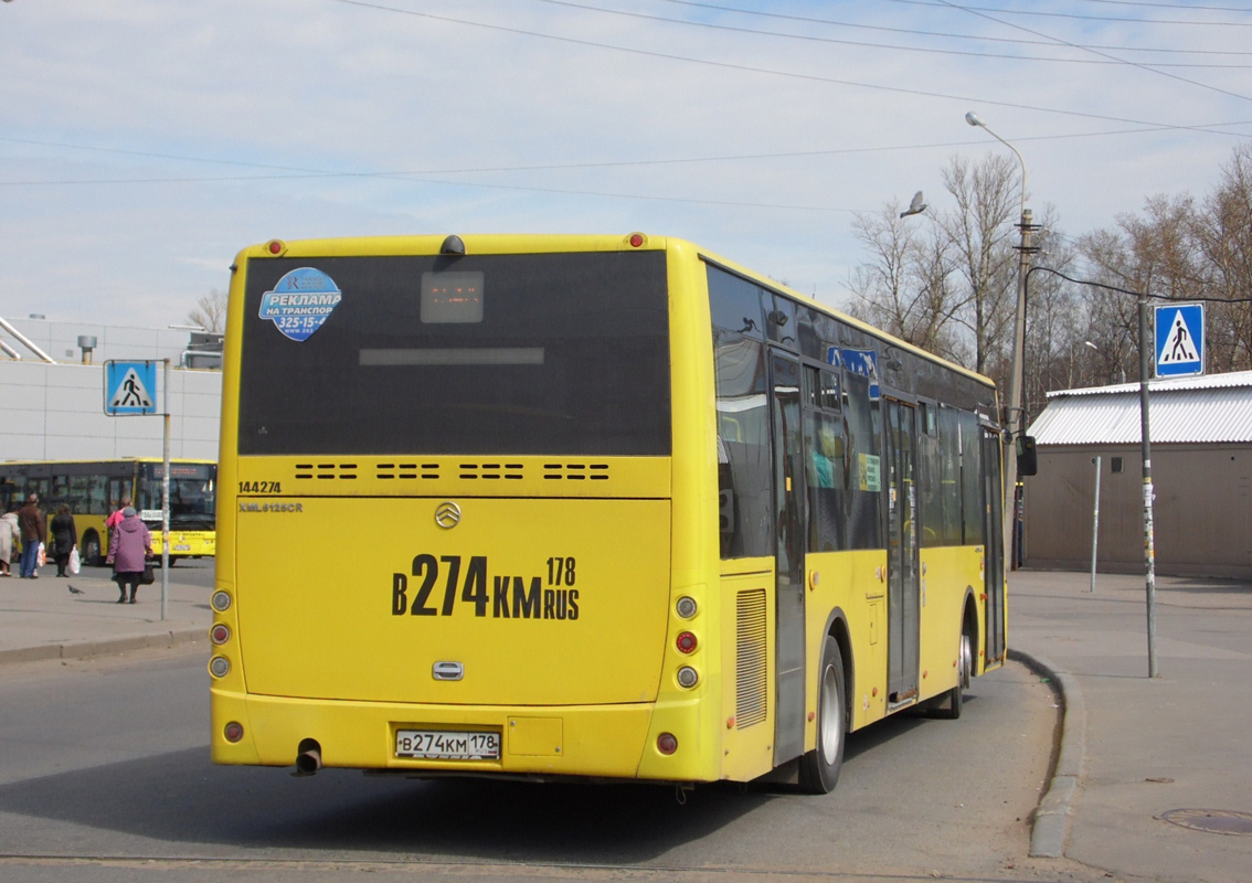 Санкт-Петербург, Golden Dragon XML6125CR № В 274 КМ 178