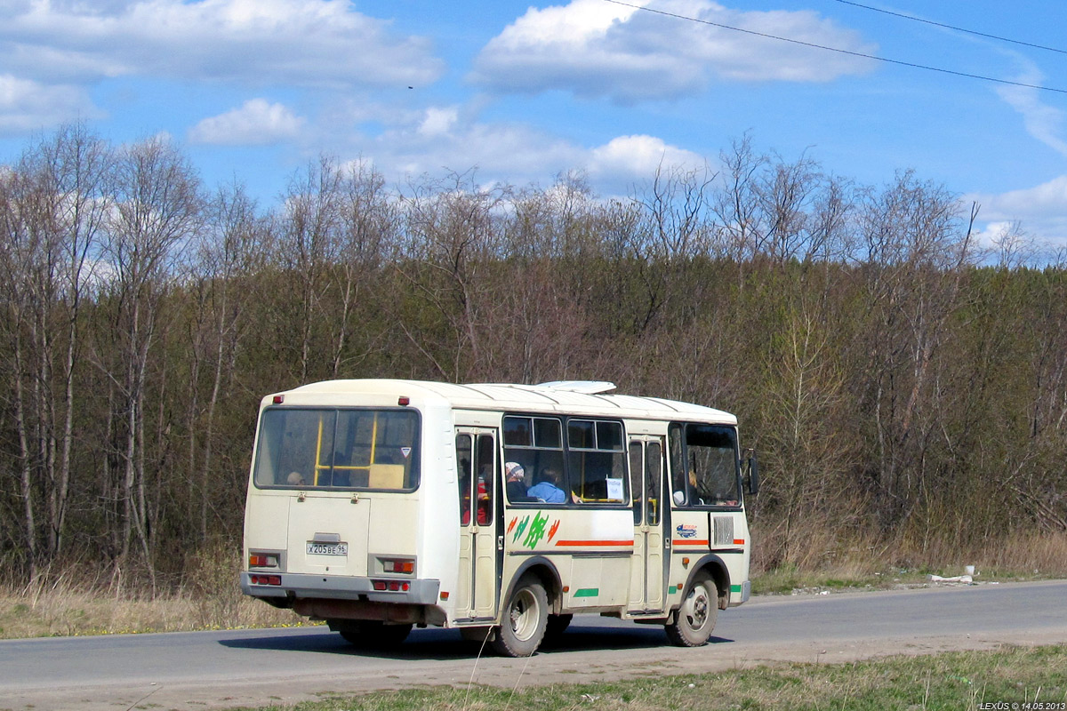 Свердловская область, ПАЗ-32054 № Х 205 ВЕ 96