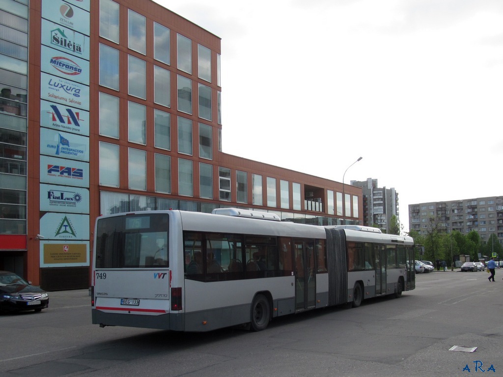 Литва, Volvo 7700A № 749