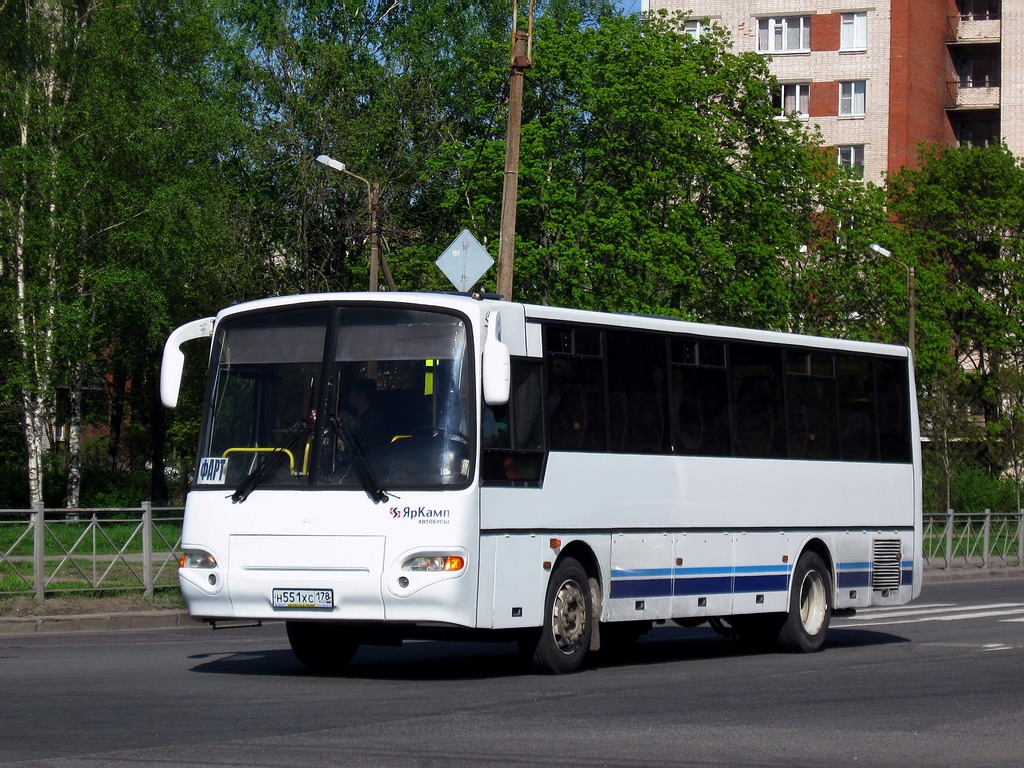 Saint Petersburg, KAvZ-4238-01 # Н 551 ХС 178