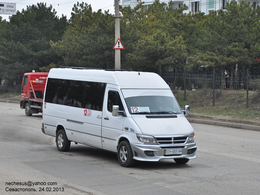 Севастополь, Mercedes-Benz Sprinter W903 313CDI № CH 4003 AM