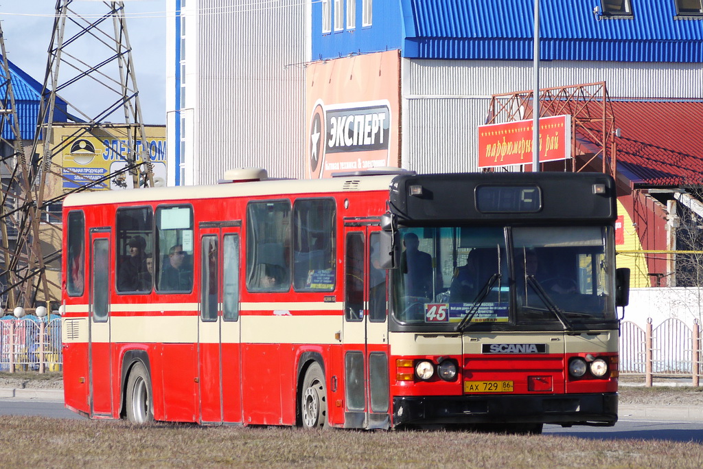 Ханты-Мансийский АО, Scania CN112CL № АХ 729 86