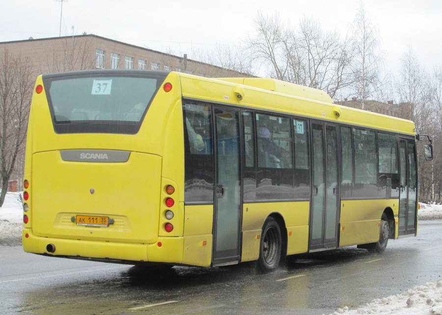 Вологодская область, Scania OmniLink II (Скания-Питер) № АК 111 35