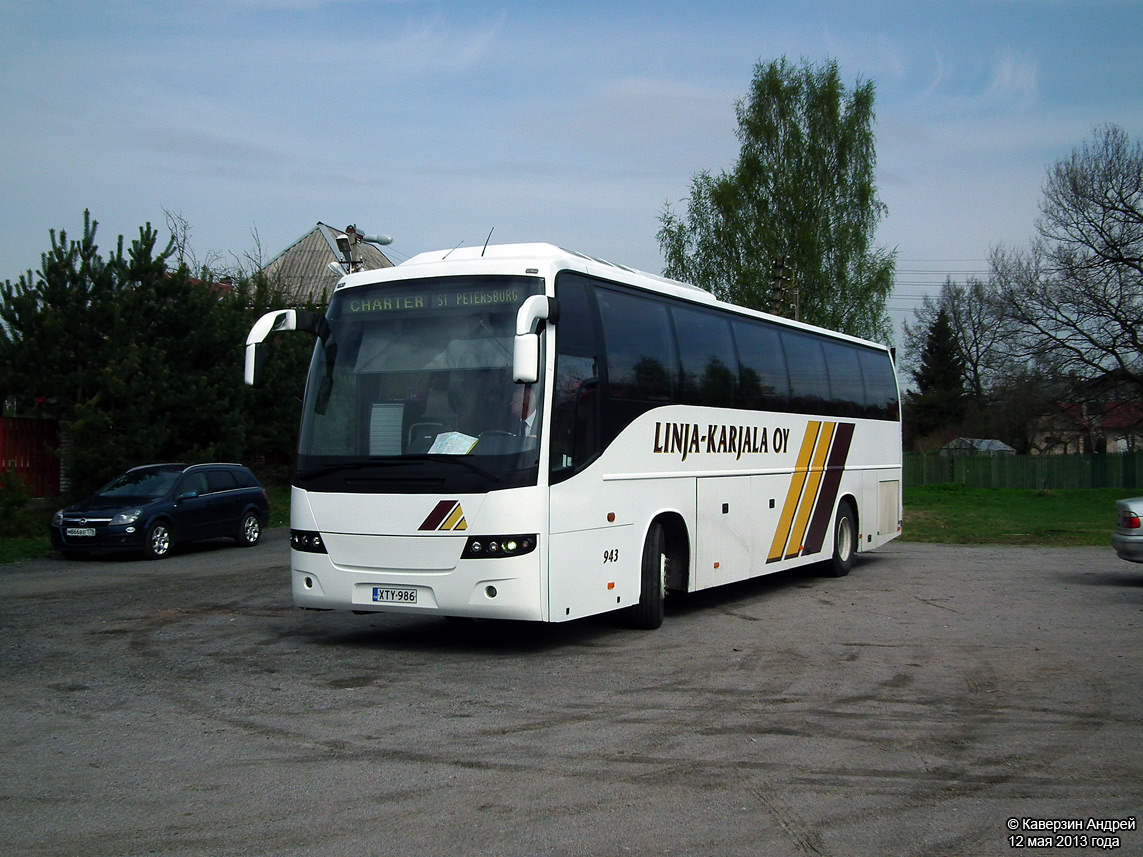 Финляндия, Volvo 9700H № 943