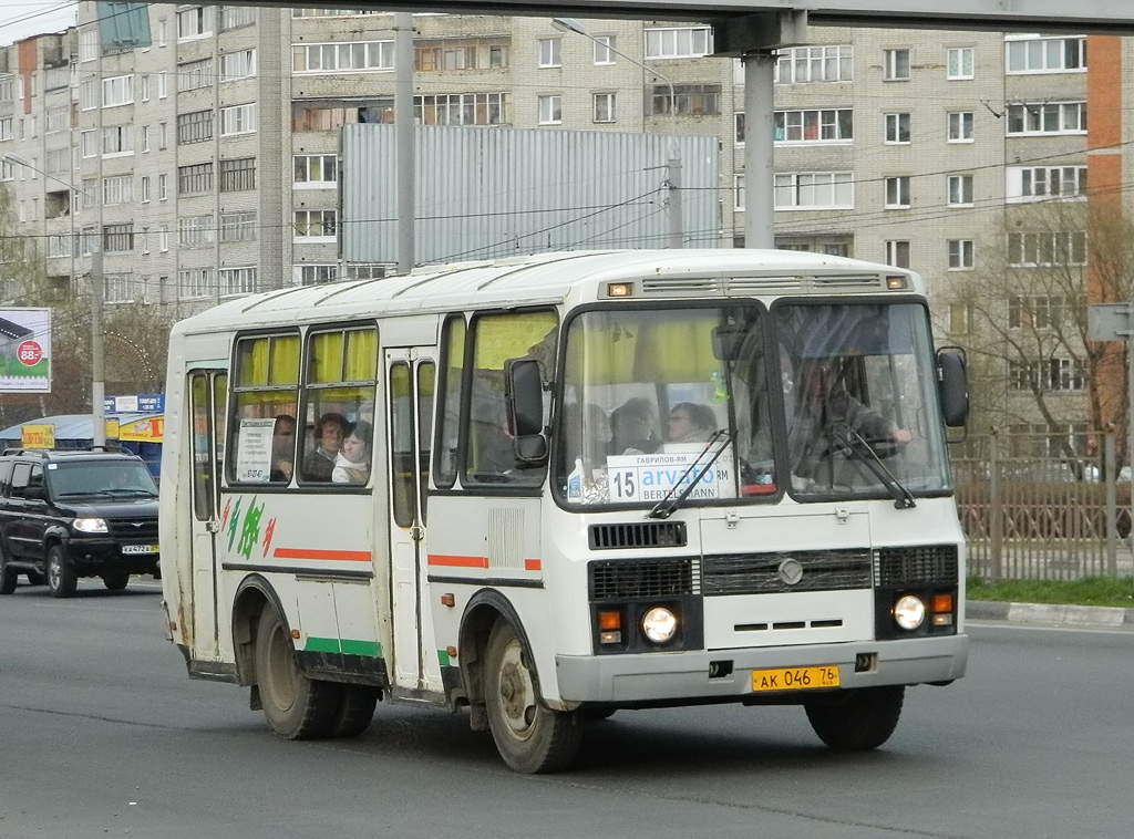 Ярославская область, ПАЗ-32054 № АК 046 76