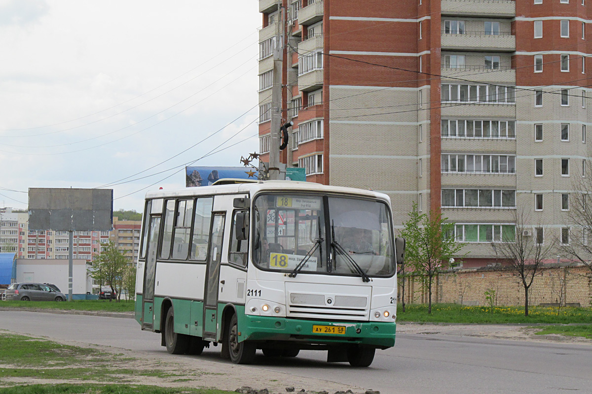 Пензенская область, ПАЗ-320402-03 № 2111