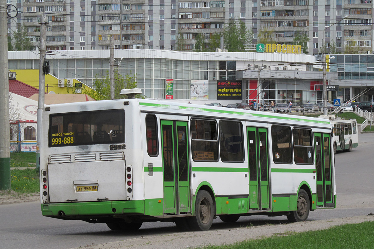 Пензенская область, ЛиАЗ-5256.45 № АТ 954 58