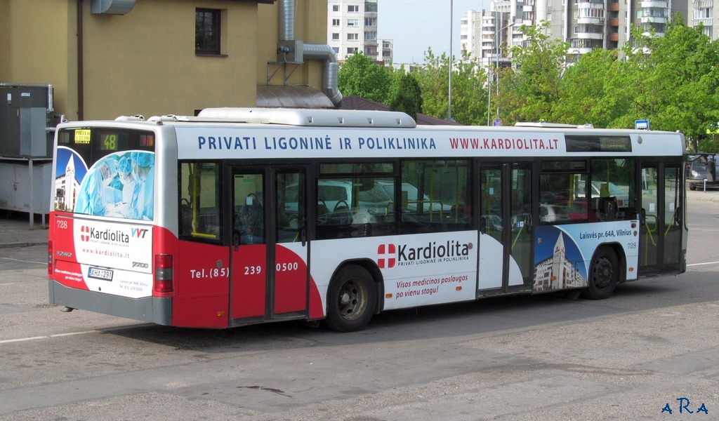 Литва, Volvo 7700 № 728