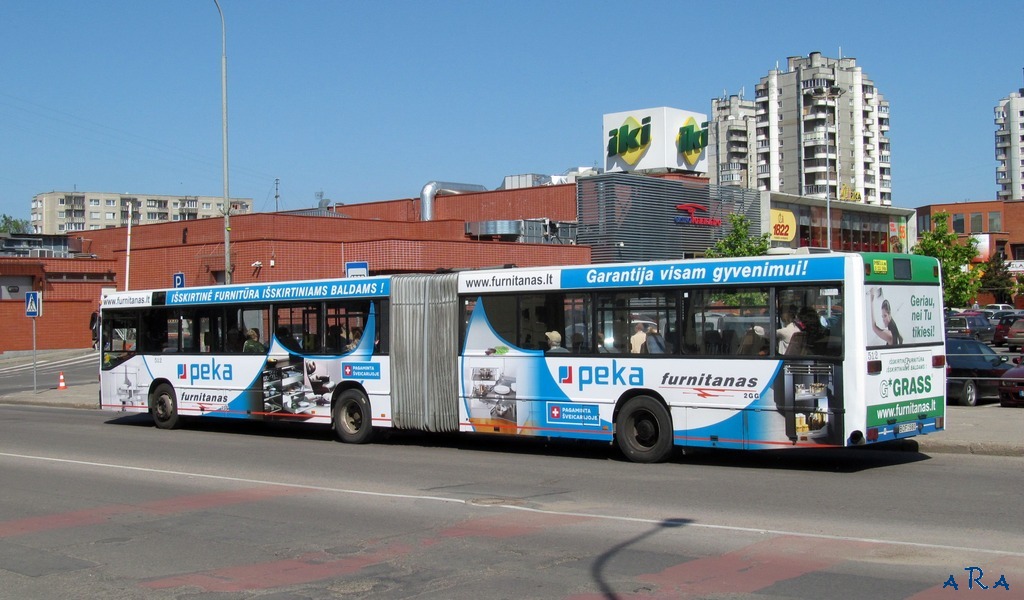 Литва, Mercedes-Benz O405GN № 512