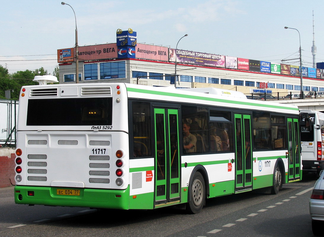 Москва, ЛиАЗ-5292.22 (2-2-2) № 11717