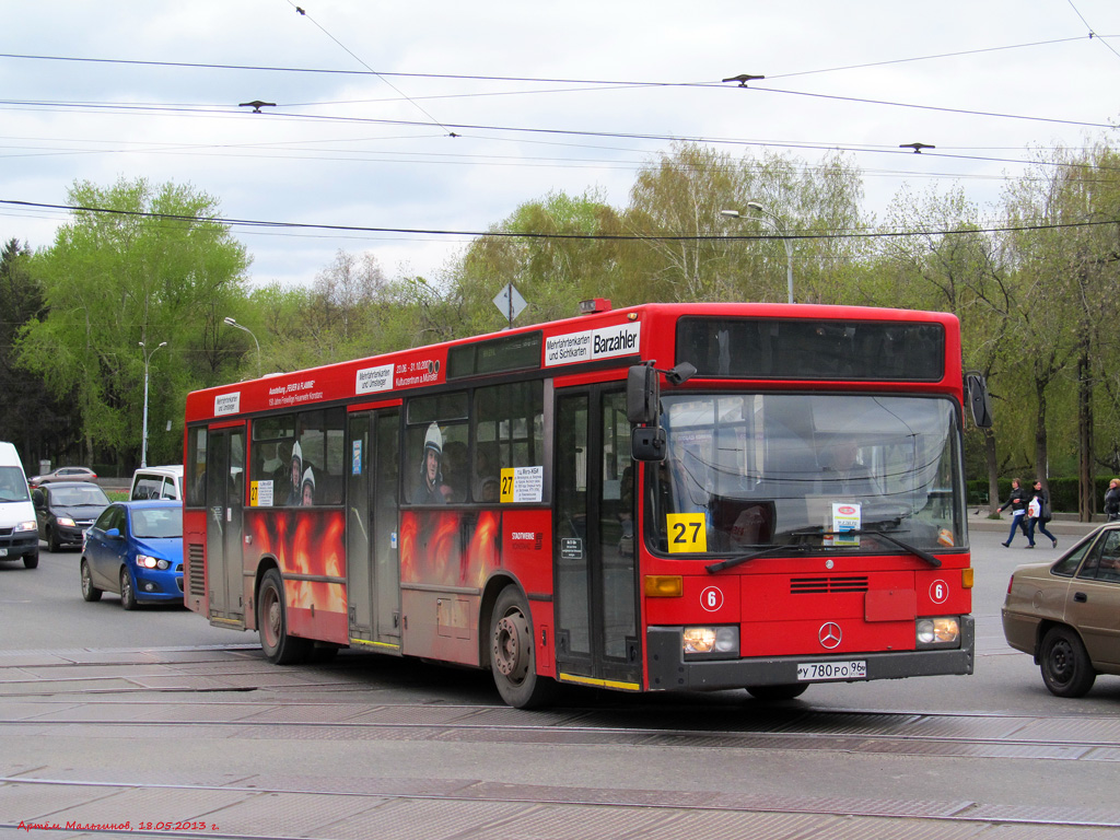 Свердловская область, Mercedes-Benz O405N № У 780 РО 96