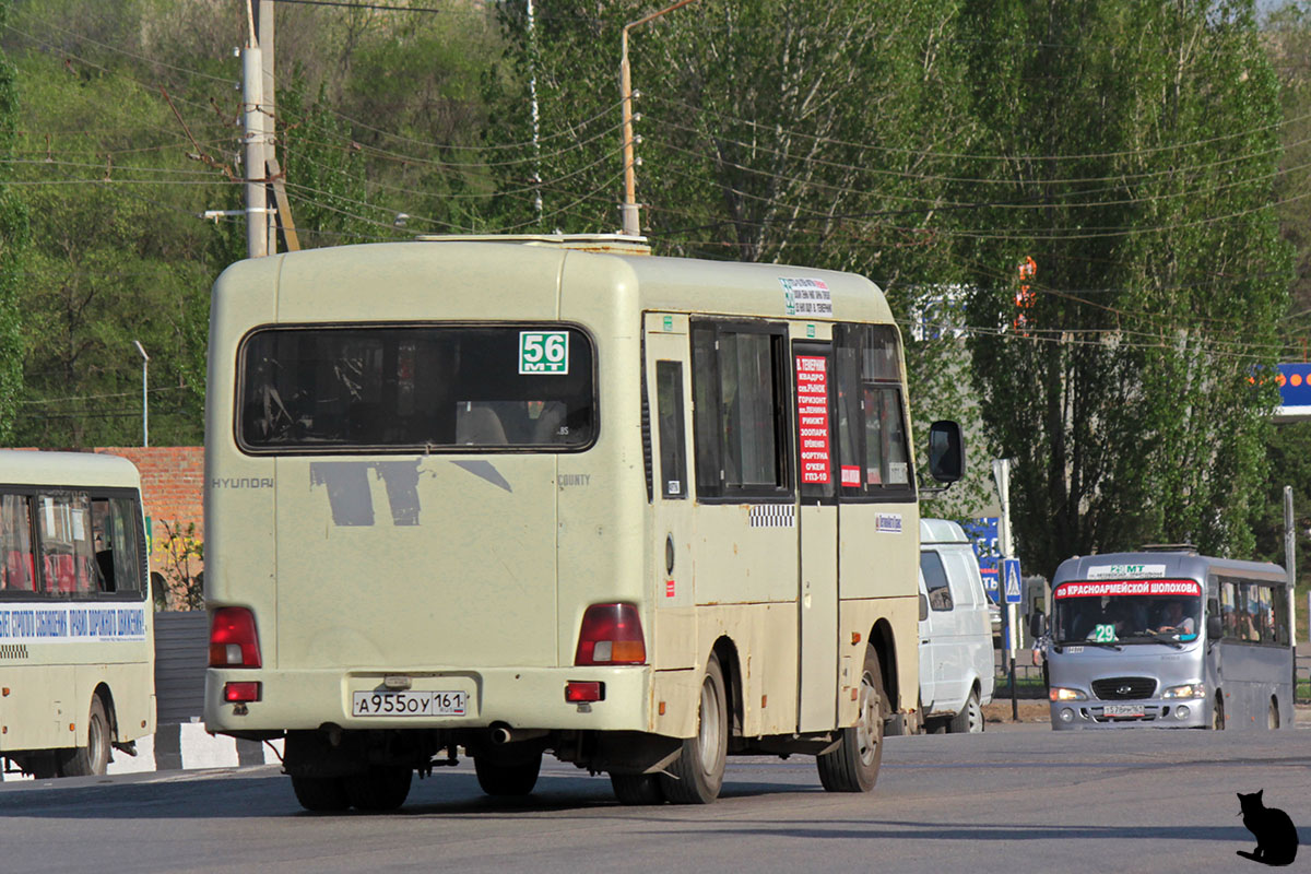 Ростовская область, Hyundai County SWB C08 (РЗГА) № А 955 ОУ 161