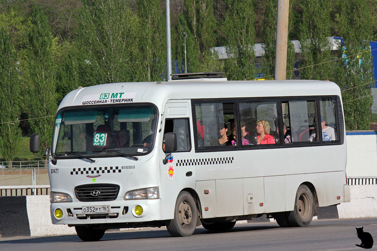Ростовская область, Hyundai County LWB C09 (ТагАЗ) № 01421