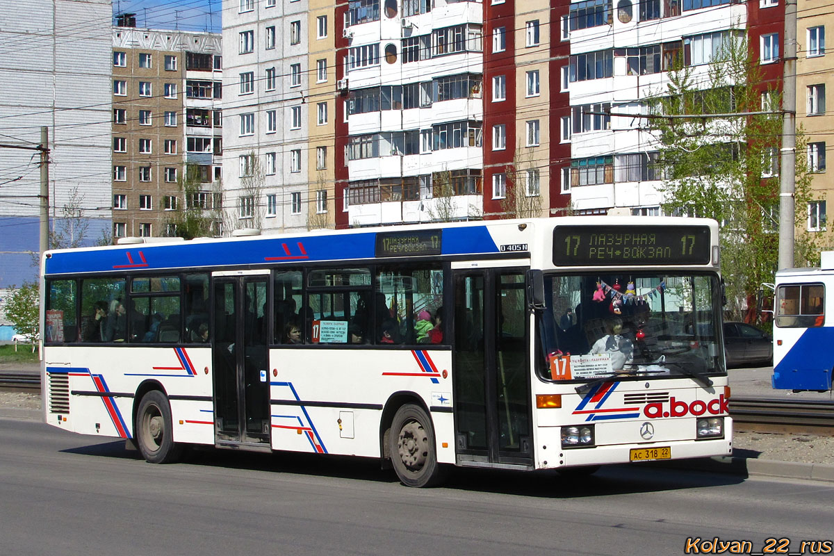 Алтайский край, Mercedes-Benz O405N № АС 318 22