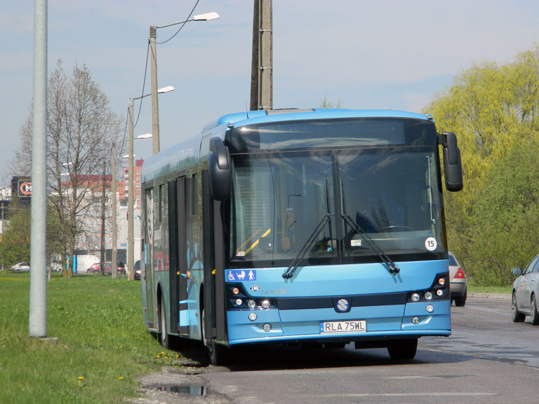 Польша, Solbus Solcity SM12 LNG № RLA 75WL