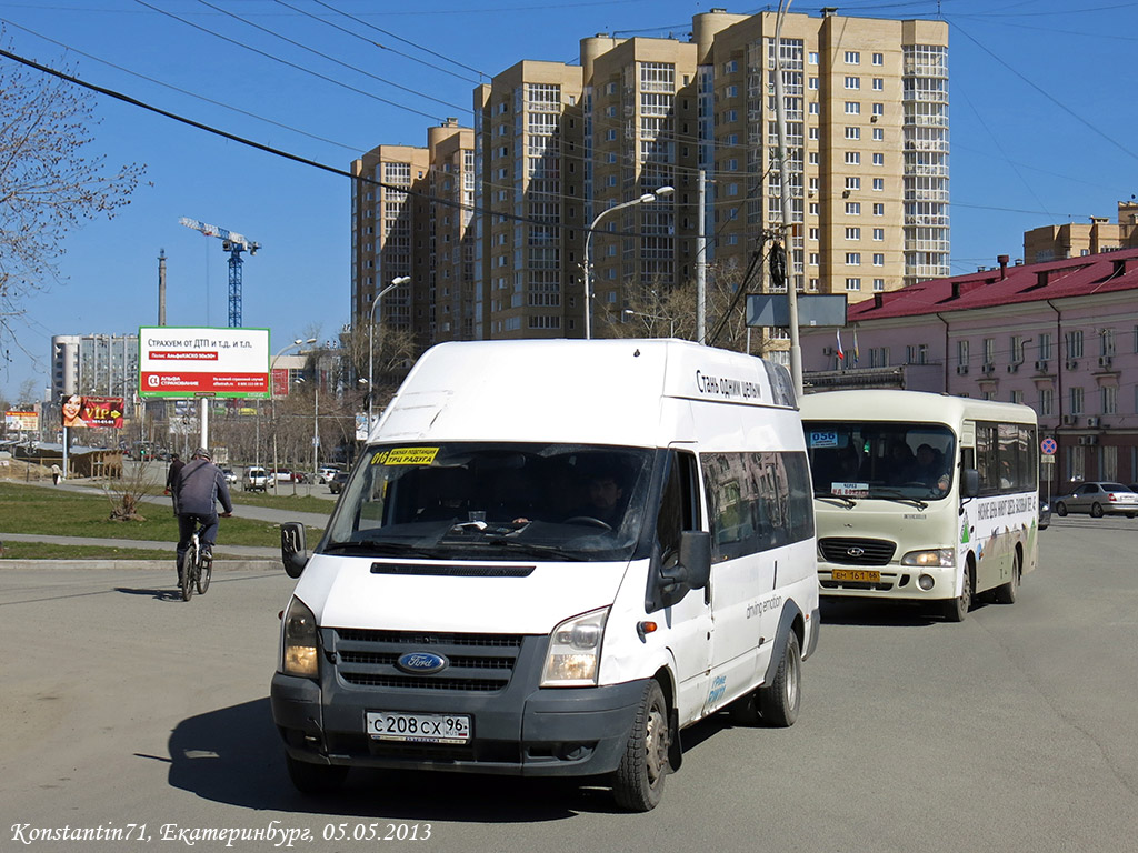 Свердловская область, Нижегородец-222702 (Ford Transit) № С 208 СХ 96