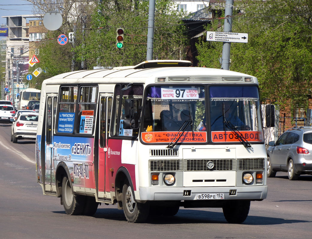 Нижегородская область, ПАЗ-32054 № В 598 РЕ 152