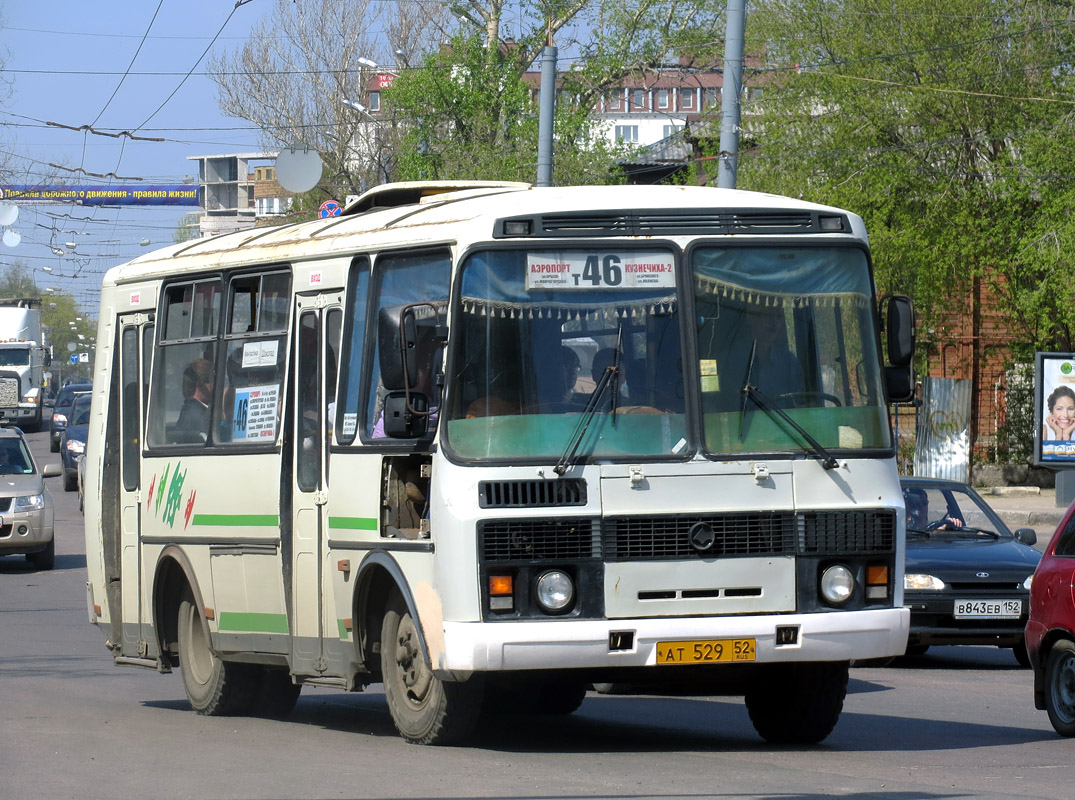 Нижегородская область, ПАЗ-32054 № АТ 529 52