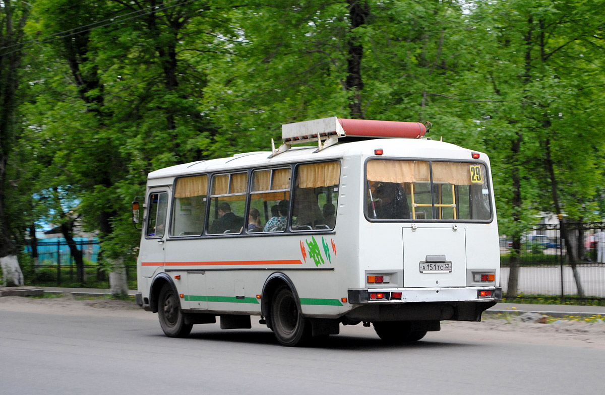 Брянская область, ПАЗ-32054 № А 151 ТС 32