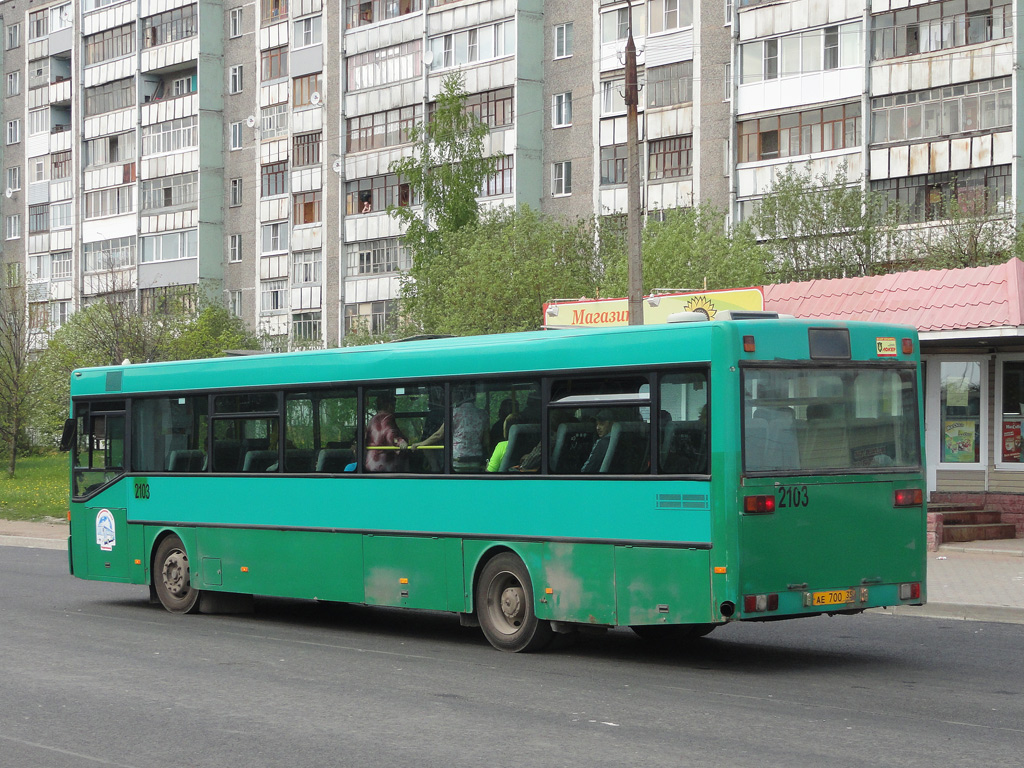 Вологодская область, Mercedes-Benz O407 № 2103