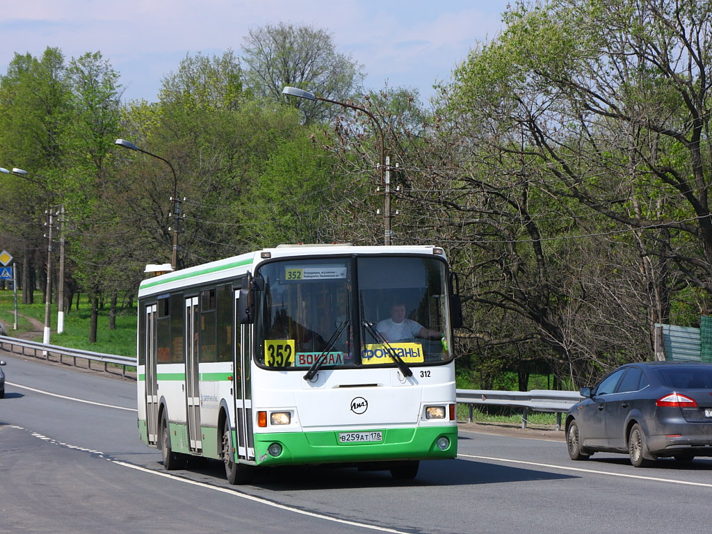 Санкт-Петербург, ЛиАЗ-5293.53 № 312