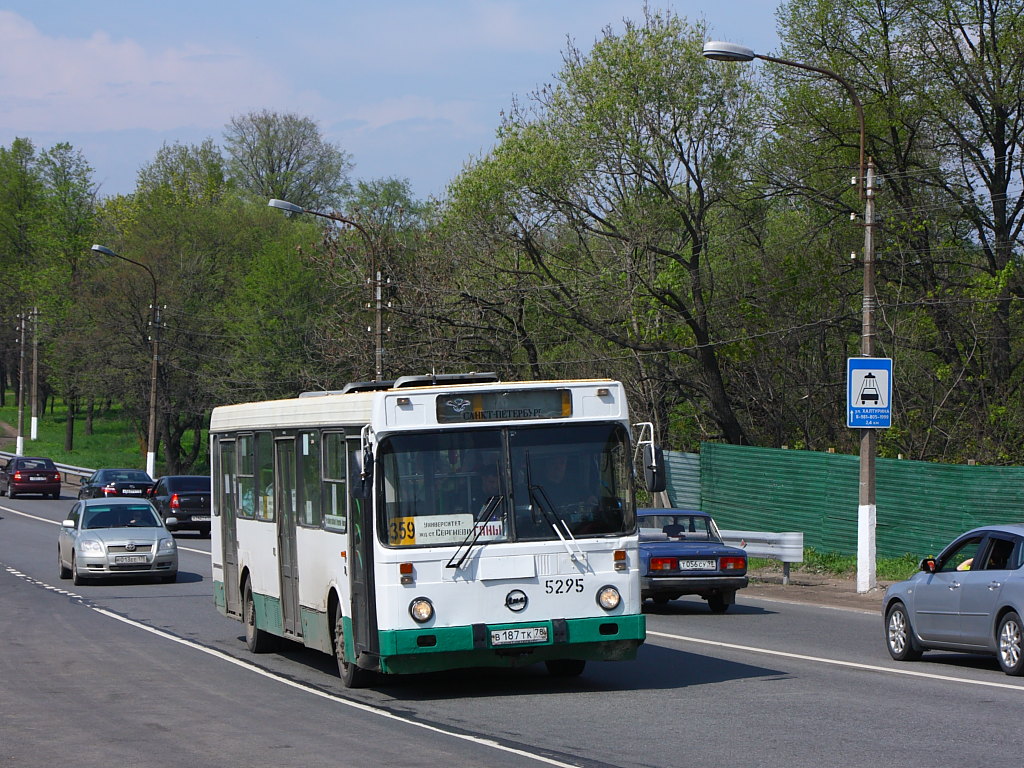 Санкт-Петербург, ЛиАЗ-5256.25 № 5295