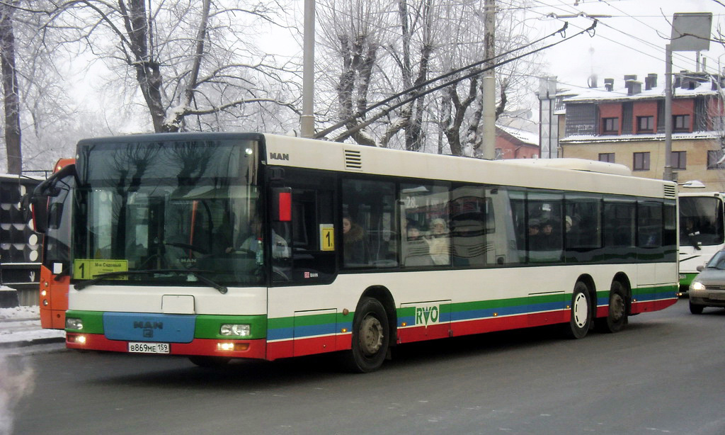 Пермский край, MAN A25 NÜ353-15 № В 869 МЕ 159