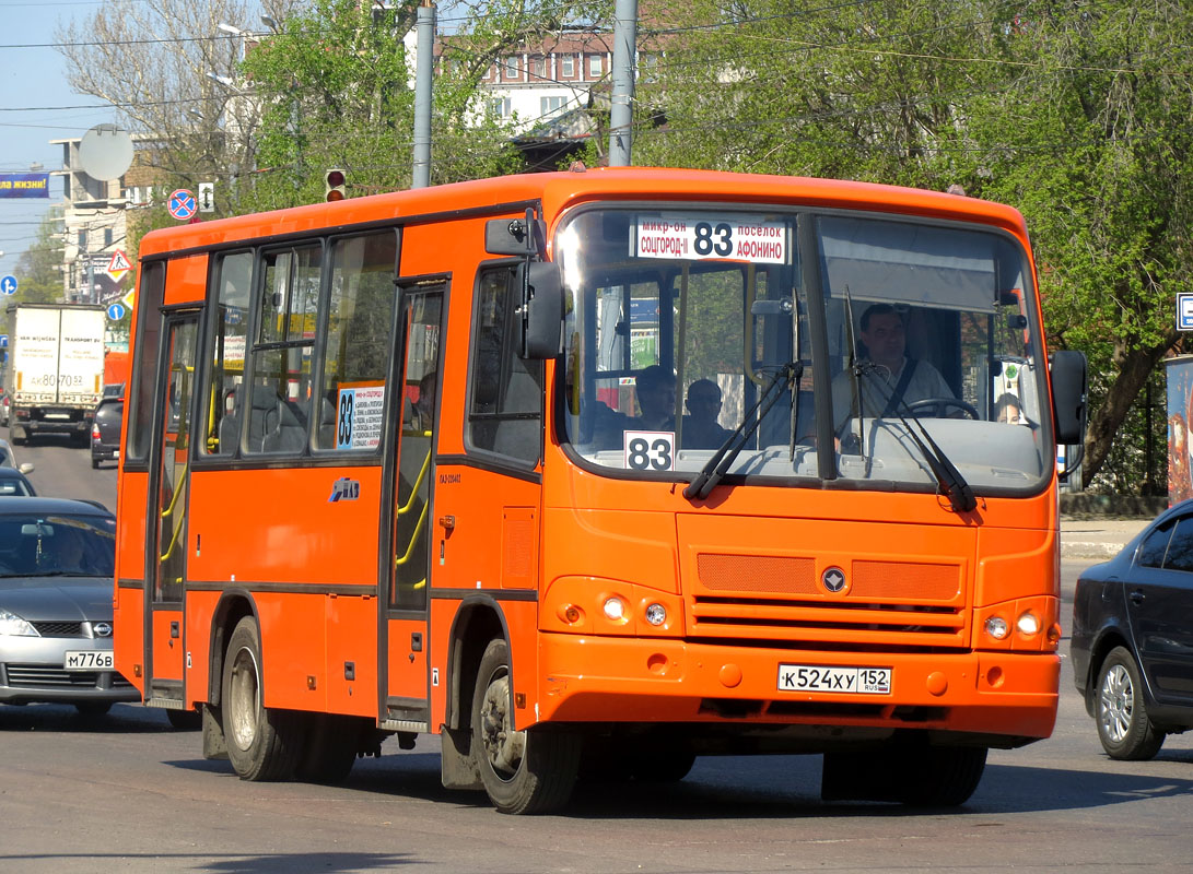 Нижегородская область, ПАЗ-320402-05 № К 524 ХУ 152